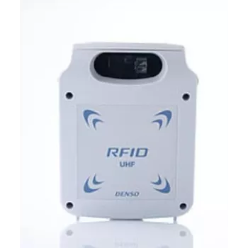 RFID čítačka Denso SP1-QUBi s Bluetooth a USB, integrovaná 2900-mAh Li-Ion batéria, biela