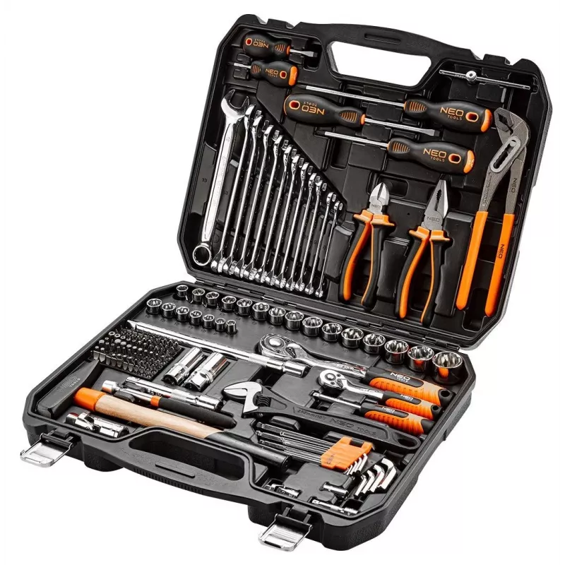 NEO tools 08-945 sada nástrčných kľúčov 1/4 1/2 palca všestranná odolná