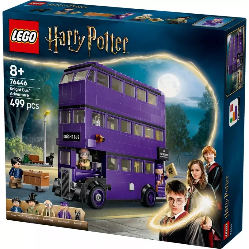 LEGO HARRY POTTER 76446 Dobrodružstvo Rytierskeho autobusu