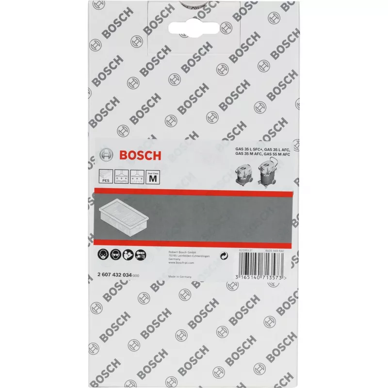 Filter Bosch skladaný filter 2607432034