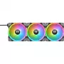 Thermaltake SWAFAN EX12 RGB ventilátor do PC skrinky TT Premium Edition CL-F143-PL12SW-A, 120 mm, reverzné lopatky, 3 ks, čierny