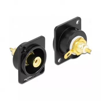 RCA konektor samica na spájkovanie DeLOCK 86787