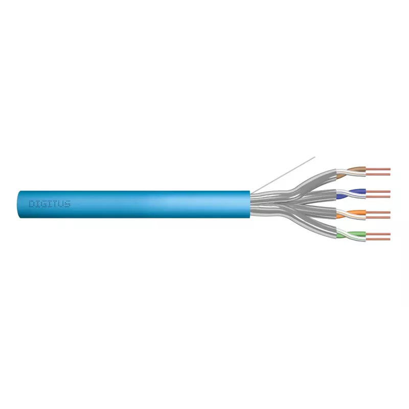 Sieťový kábel Digitus DK-1624-A-VH-1 RJ45 Cat6a 100m modrý