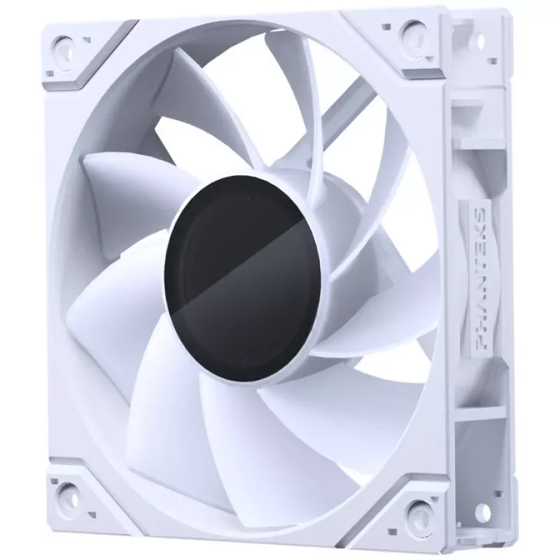 Phanteks M25 Gen2 PH-F120M25R_G2_DWT01 120 mm PWM D-RGB ventilátor do skrinky s obrátenými lopatkami, biely