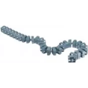 Bachmann Kabel Snake Quadro - flexibilný káblový žľab - 1 m - čierna