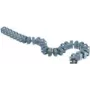 Bachmann Kabel Snake Quadro - flexibilný káblový žľab - 1 m - čierna
