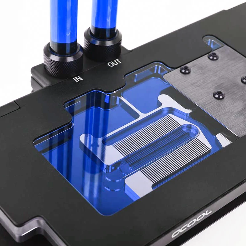 Alphacool Eiswasser Crystal modrá, 1000ml hotová zmes chladiaca kvapalina - modrá