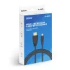 Savio CL-40/M HDMI (M) - micro HDMI (M) kábel s Ethernet, 2m, čierna