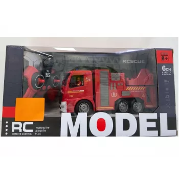 Rádiom riadené hasičské auto model Madej R/C Car Fire Engine light