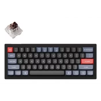 Klávesnica Wrl V4 RGB/CARBON čierna V4-B3 Keychron