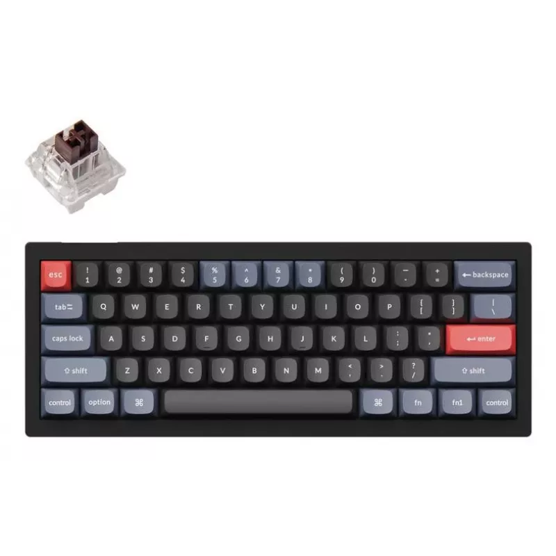 Klávesnica Wrl V4 RGB/CARBON čierna V4-B3 Keychron