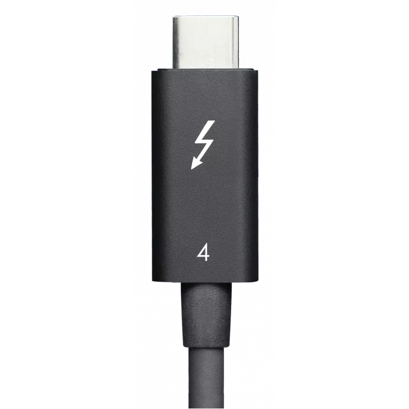 Thunderbolt kábel Lenovo 4Z51A40455 — 2 m, 40 Gbit/s, konektor samec na konektor samec, čierny