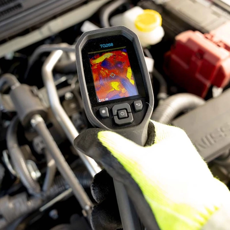 FLIR TG268 infračervený teplomer -25 až +400 °C čierny, integrovaný displej, LCD, 320 x 240 pixelov