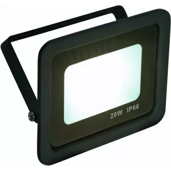 LED reflektor EUROLITE FL-20 SMD CW IP65 20W, studená biela, kompaktné vonkajšie osvetlenie