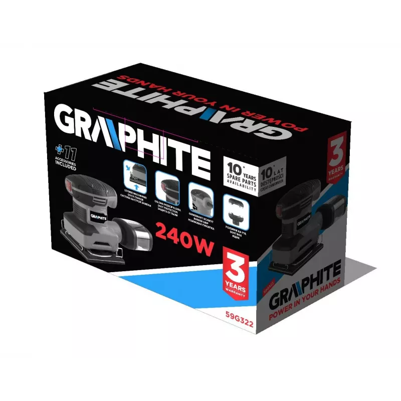 Graphite 59G322 podlahová brúska/leštička