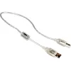 USB kábel DeLOCK 0,5 m A-B sivý 82057