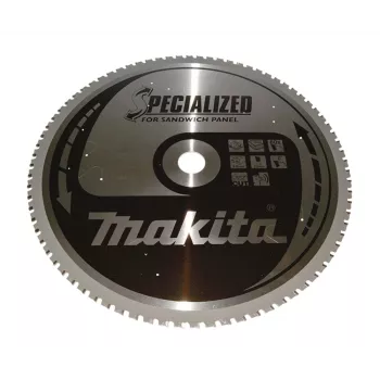 MAKITA KOTÚČOVÝ PILOVÝ LIST 355x30x80Z ŠPECIALIZOVANÝ PRE SENDVIČOVÉ PANELY