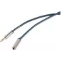shiverpeaks sp-PROFESSIONAL audio kábel 5 m 3,5 mm modrý - chróm (SP30808-schlank)