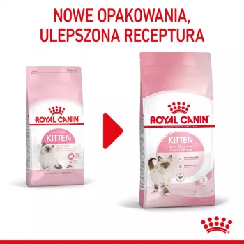 Suché krmivo pre mačky Royal Canin Kitten 10 kg – kurča, 36 % proteín, 18 % tuk, pre mačiatka a gravidné/laktujúce kráľovné