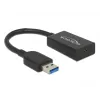USB kábel DeLOCK 65698 USB 3.2 Gen 2 0,15 m USB A USB C čierny