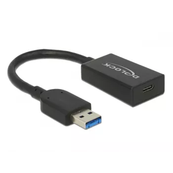 USB kábel DeLOCK 65698 USB 3.2 Gen 2 0,15 m USB A USB C čierny