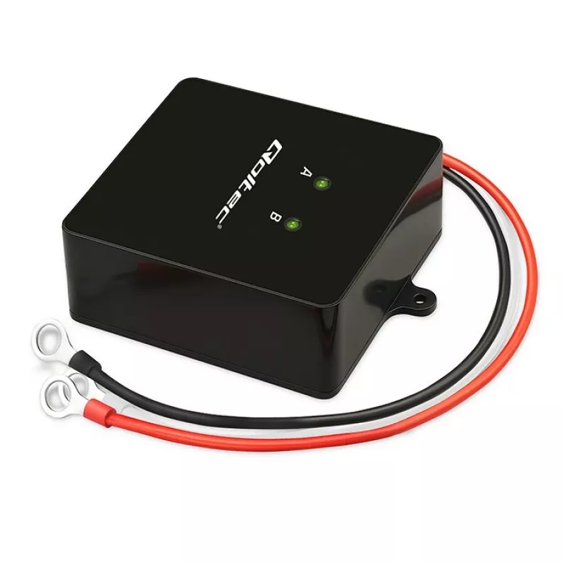 Vyrovnávač napätia batérií QOLTEC 51097 pre 24V (2×12V) batérie, vyrovnávací prúd 5A