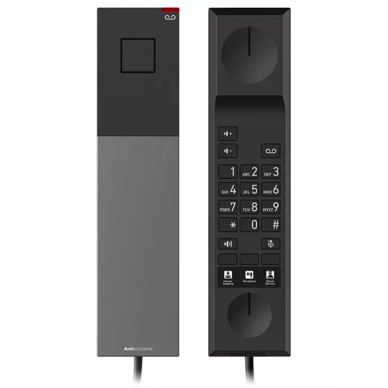 Snom HD300 - telefón so šnúrou - Gun Metal Black