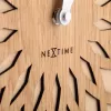 NeXtime hodiny 3149be Sun Large, Ø50 cm, nástenné, béžové