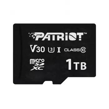 MicroSDXC pamäťová karta PATRIOT VX Series 1 TB — UHS‑I, Class 10, U3, V30, 90 MB/s čítanie, 80 MB/s zápis