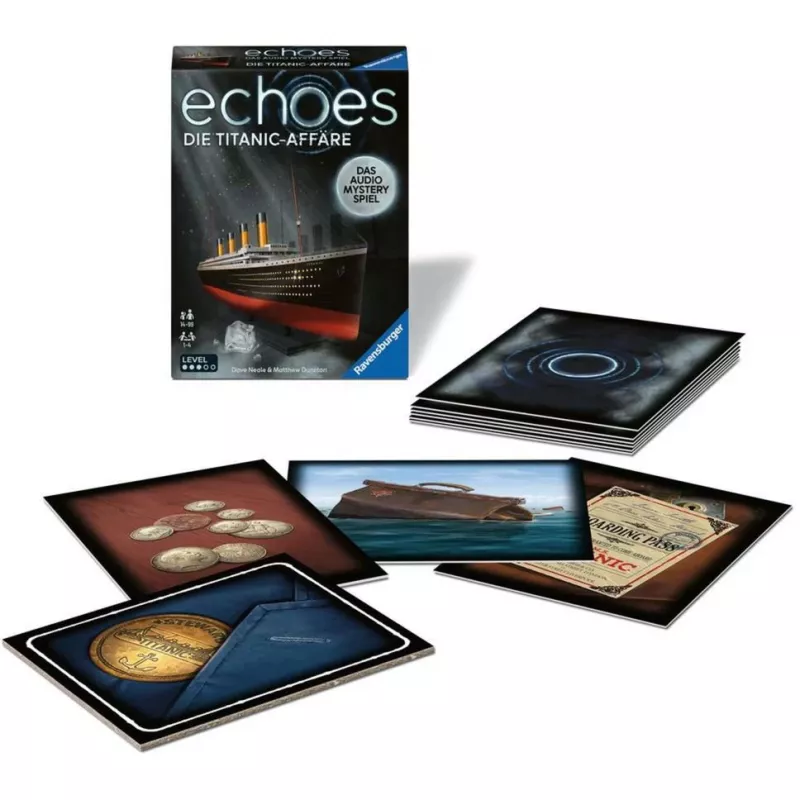 echoes Die Titanic Affair, rodinná hra