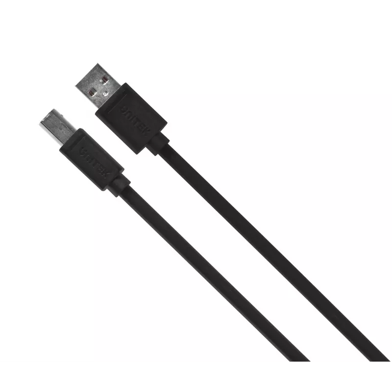UNITEK Y-C421GBK USB kábel 5 m USB 2.0 USB A USB B čierny