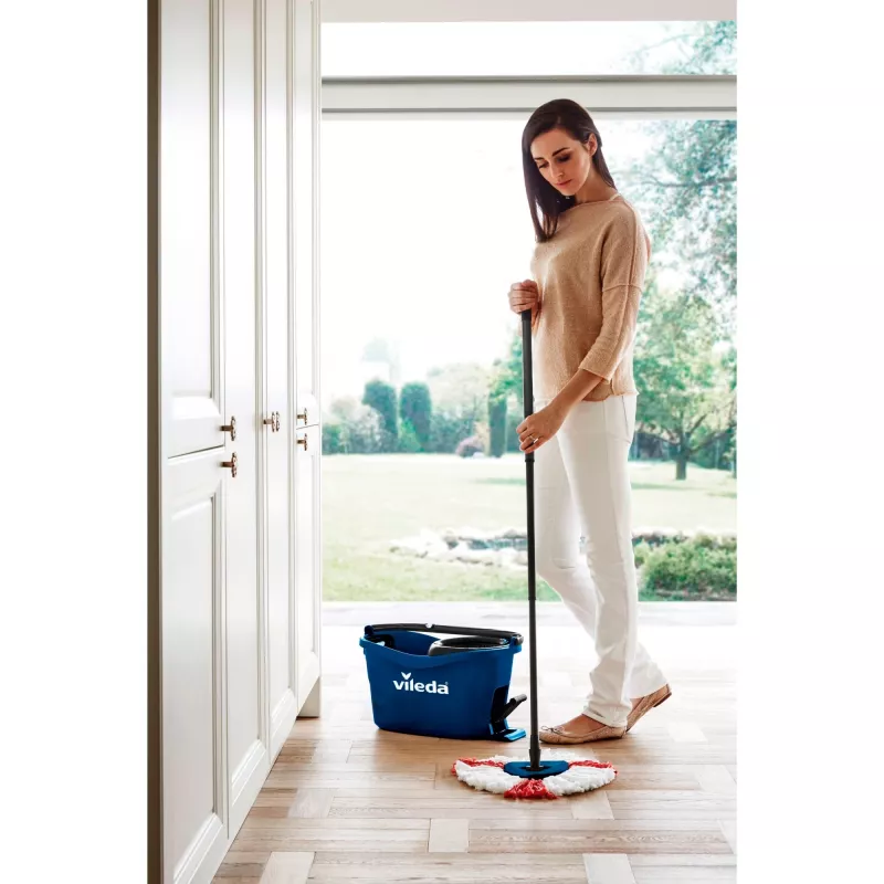 Mop na podlahu VILEDA TurEasyWring & Clean Box 167756 s vedrom a žmýkačom