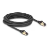 Sieťový kábel DeLOCK RJ45 Cat.6A konektor samec na konektor samec S/FTP 5m čierny