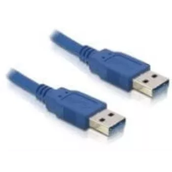 USB kábel DeLOCK USB 3.0-A konektor samec/konektor samec – 5 m