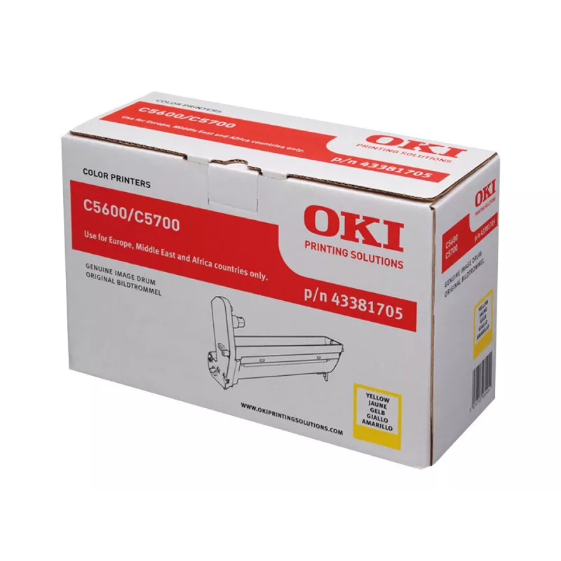 OKI obrazový valec 20000 strán žltý pre C5600 C5700