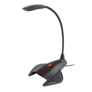 Káblový mikrofón KRUX Prana Jack KRX0005 – kardioidný, 20–20000 Hz, 16-bit, čierny