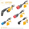 Sieťový adaptér/menič Juice Technology EL-JB3AEVE2 22000 W interiér/exteriér