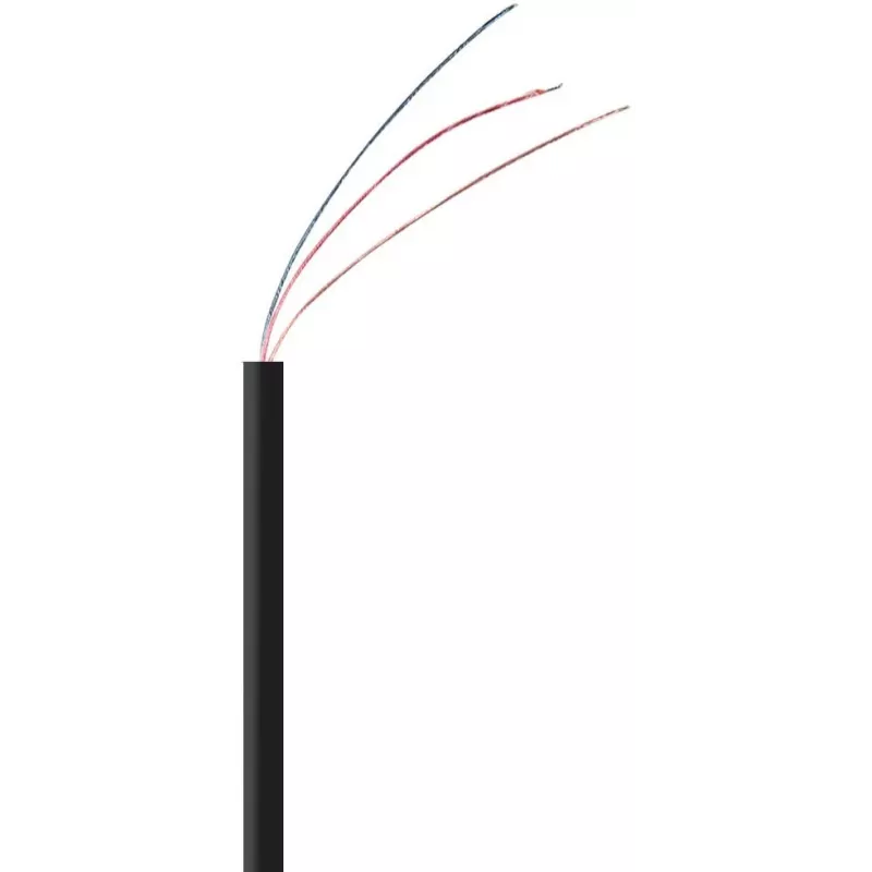 Rovný náhradný kábel pre Beyerdynamic DT 770 PRO, čierny