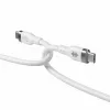 HYPER HyperJuice 240W silikónový USB-C na USB-C kábel (0,9 m/1 m) - biely