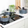 Sada hrncov Russell Hobbs Nightfall Stone 3-dielna 16/18/20 cm nepriľnavá