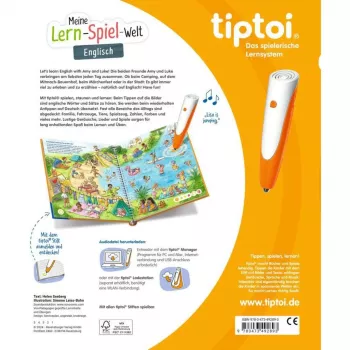 tiptoi Meine Lern-Spiel-Welt: Englisch, učebnica
