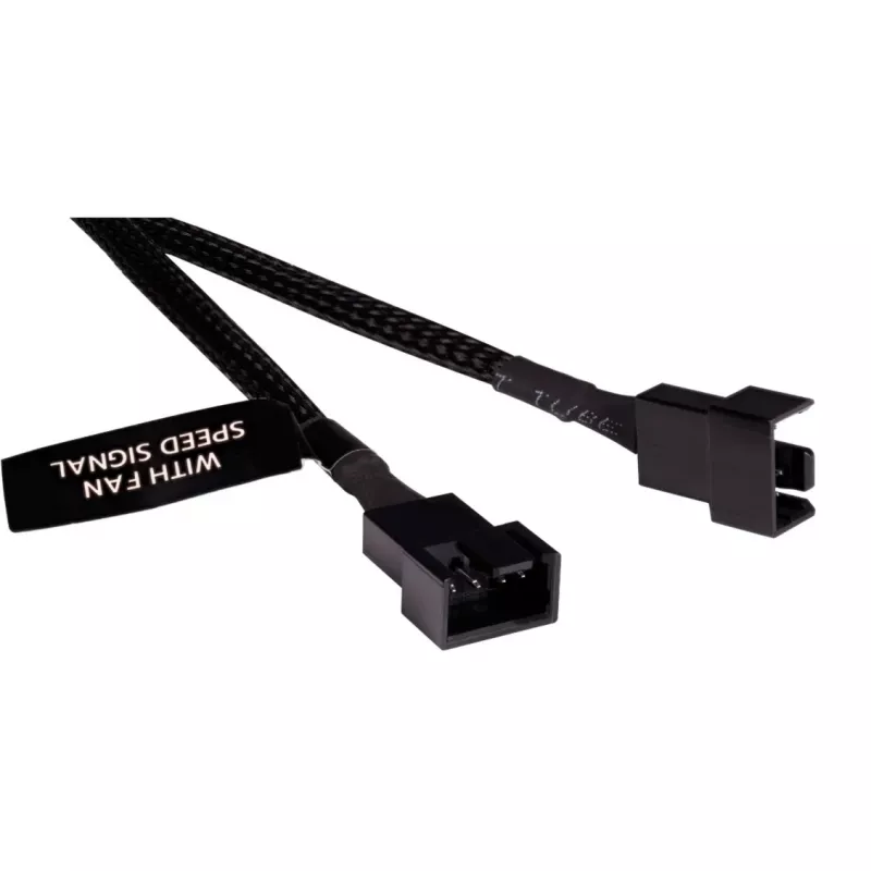 Alphacool 18683 - RGB rozbočovací kábel - plast - čierny - 4-pinový - 300 mm - 1 ks