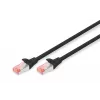 Sieťový kábel Digitus CAT 6 S/FTP RJ-45 7m čierny
