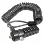 LogiLink NBS004 káblový zámok čierny 1,8 m