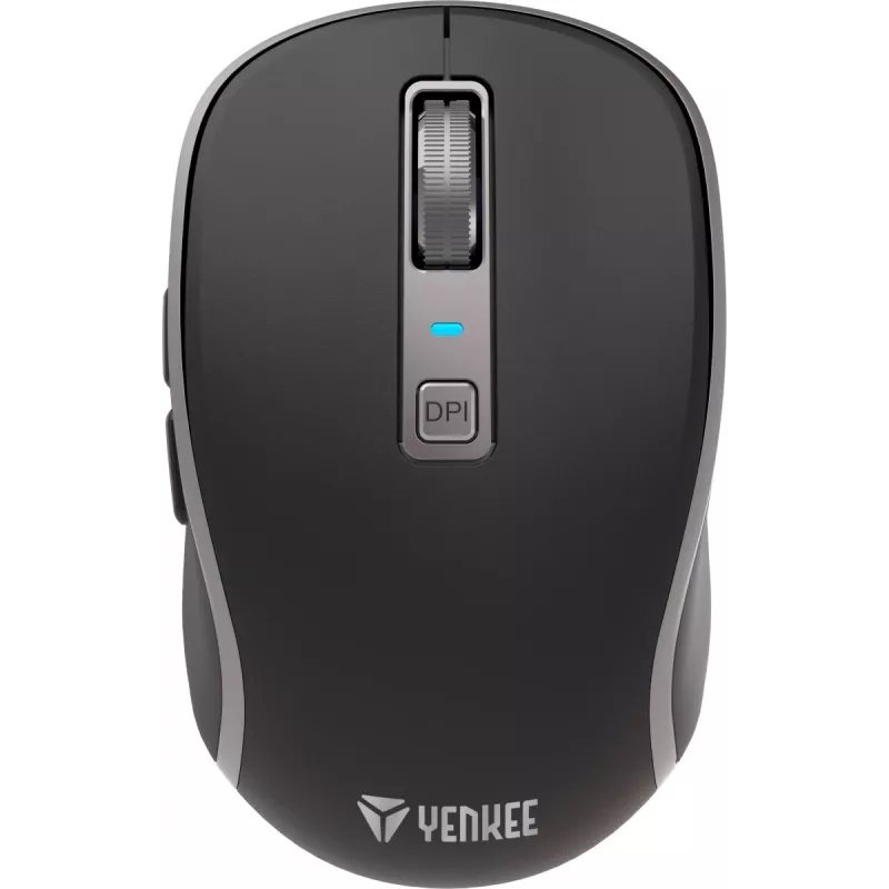 Dual WiFi+Bluetooth bezdrôtová myš, nabíjateľná batéria, 5 tlačidiel
