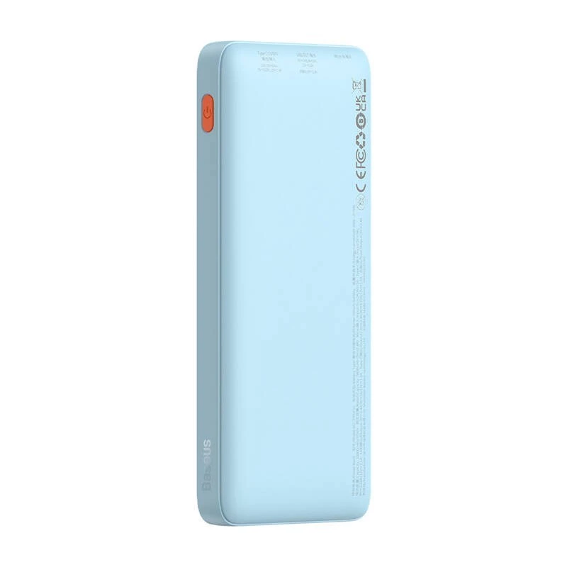 Prenosná powerbank Baseus Airpow 10000 mAh, 20W, LiPo, USB-C + USB-A, modrá