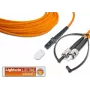 Lightwin vysokokvalitný duplexný LWL patch kábel, MM OM2, MTRJ - ST LWL patch kábel (LDP-50 MTRJ-ST 2.0)