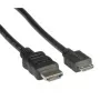 VALUE HDMI High Speed kábel s Ethernet, HDMI ST - Mini HDMI ST 2,0m (11.99.5580)