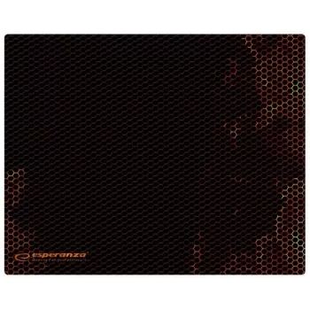 Herná podložka pod myš ESPERANZA EGP102R — polyester, 300×240 mm, hrúbka 3 mm, čierna, potlačený povrch