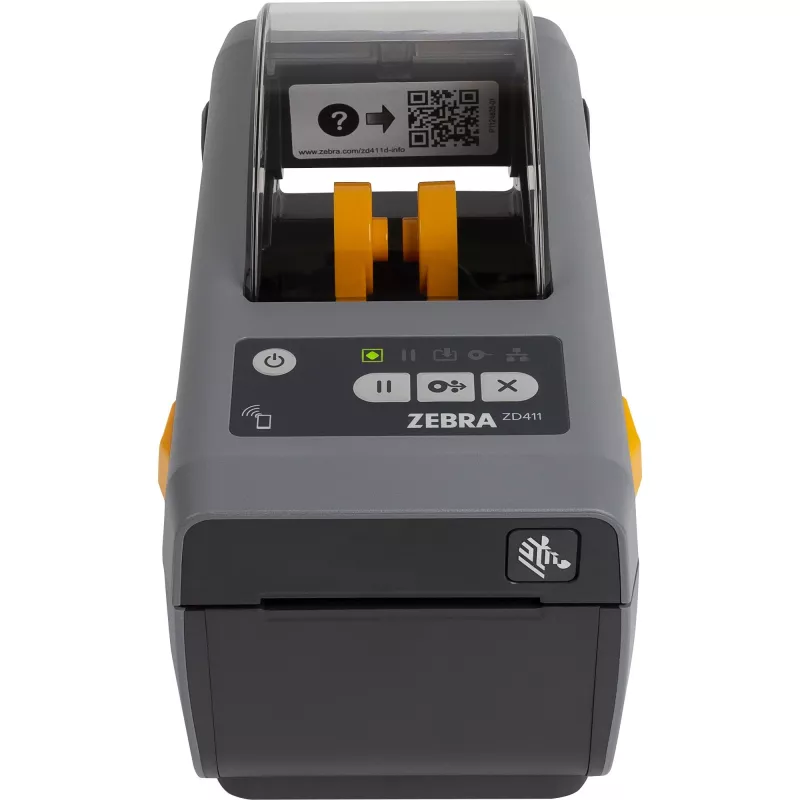 Zebra ZD411 tlačiareň etikiet termálna priama 203 x 203 DPI 152 mm/s káblová a bezdrôtová Ethernet LAN Bluetooth